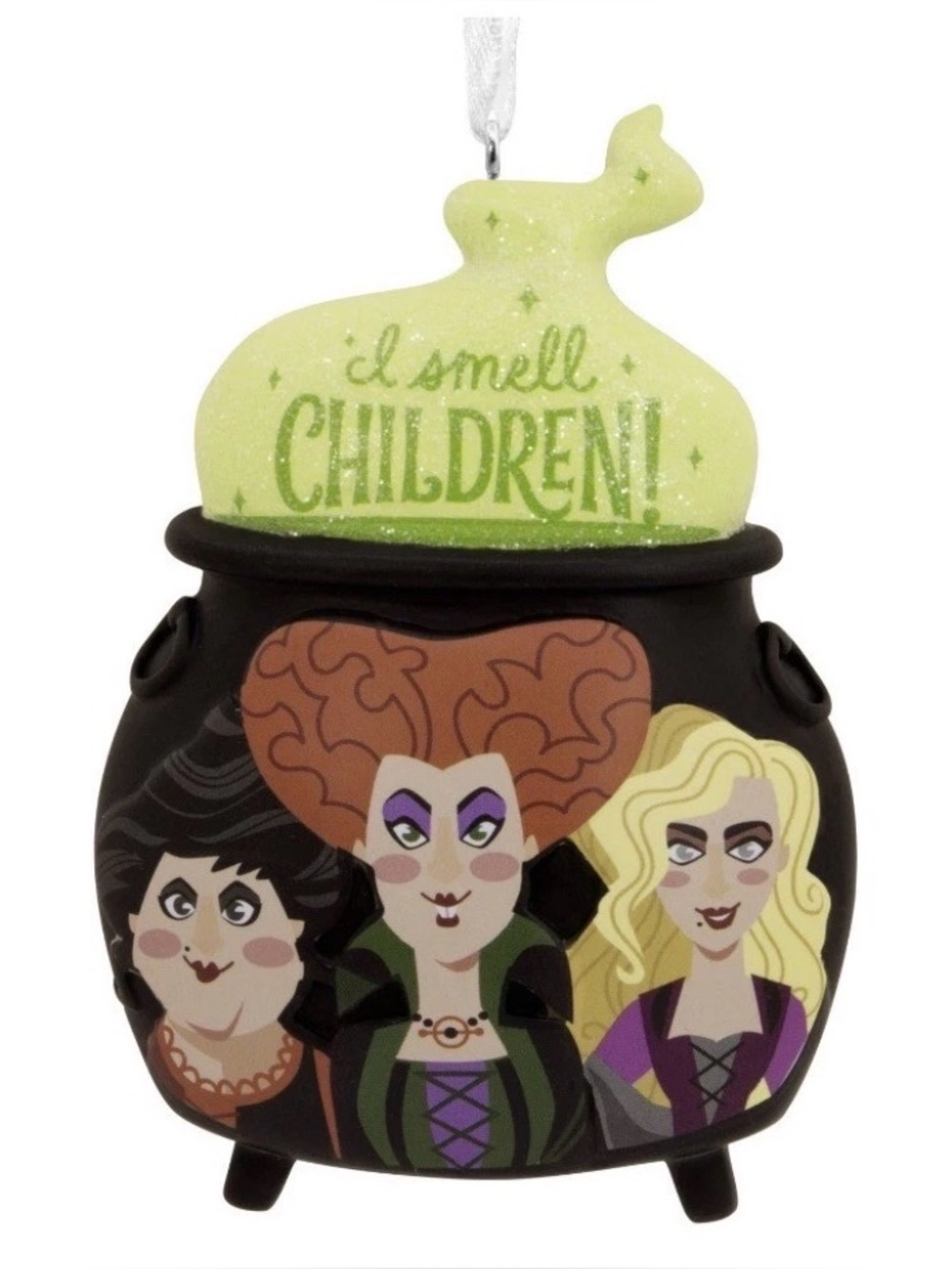 Disney Hocus Pocus Cauldron Hallmark Ornament Holiday Halloween Witch Christmas